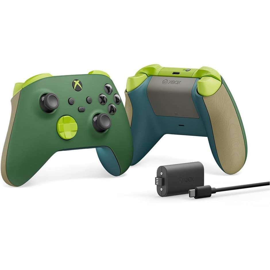 Microsoft Controller Wireless Edizione Speciale Remix per Xbox Series X|S, Colore Verde